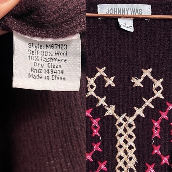 Johnny Was Knit Sweater - Picture 3 of 4